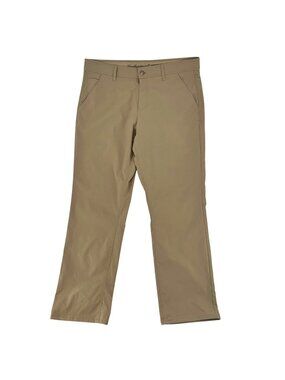 Weatherproof Vintage Mens Regular Fit Khaki Pants 36x30 Nylon Blend